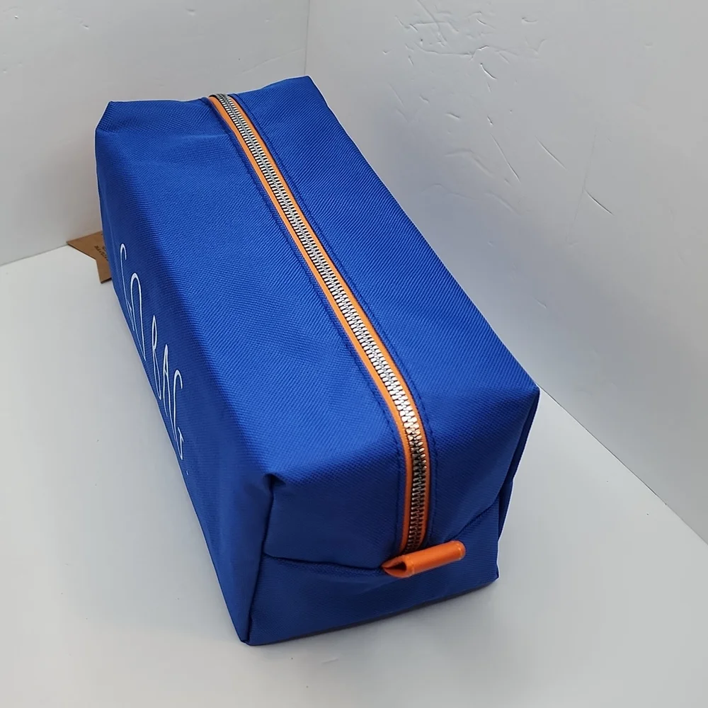 RAE DUNN Toiltry BAG BLUE